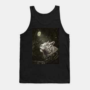 In the Cave of Spirits - Tiger Adventures Tank Top